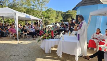 Procisso e Missa no Capitel Santa Lcia - 2025